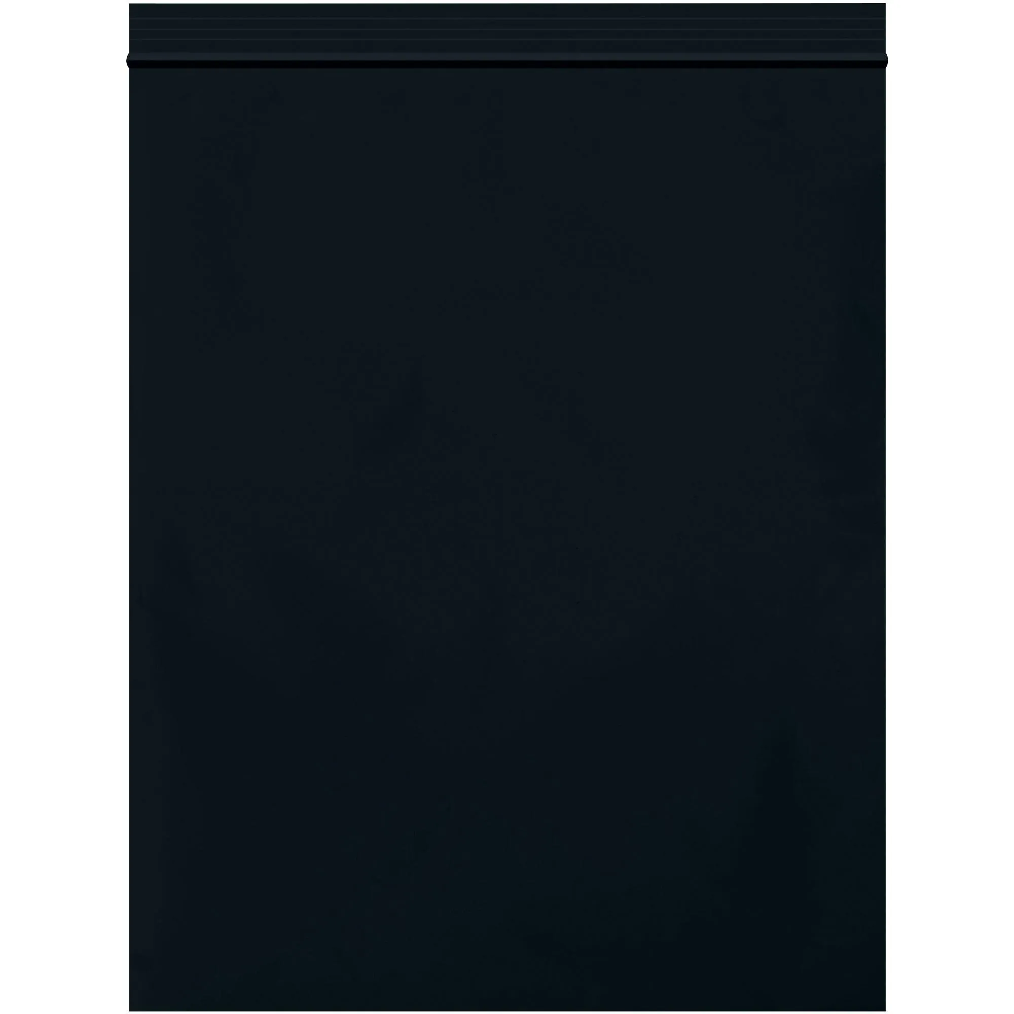 8 x 10" - 2 Mil Black Reclosable Poly Bags