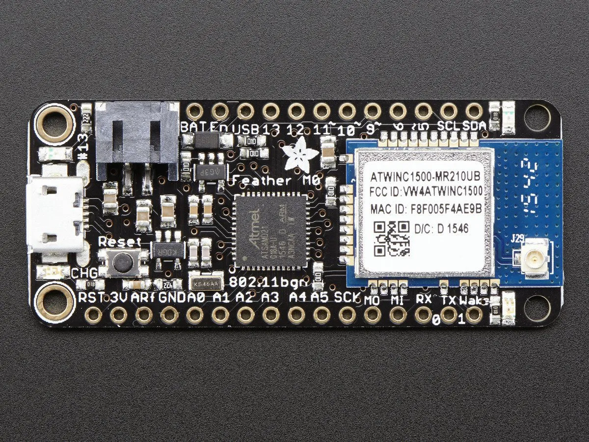 Adafruit Feather M0 WiFi w/ATWINC1500   uFL