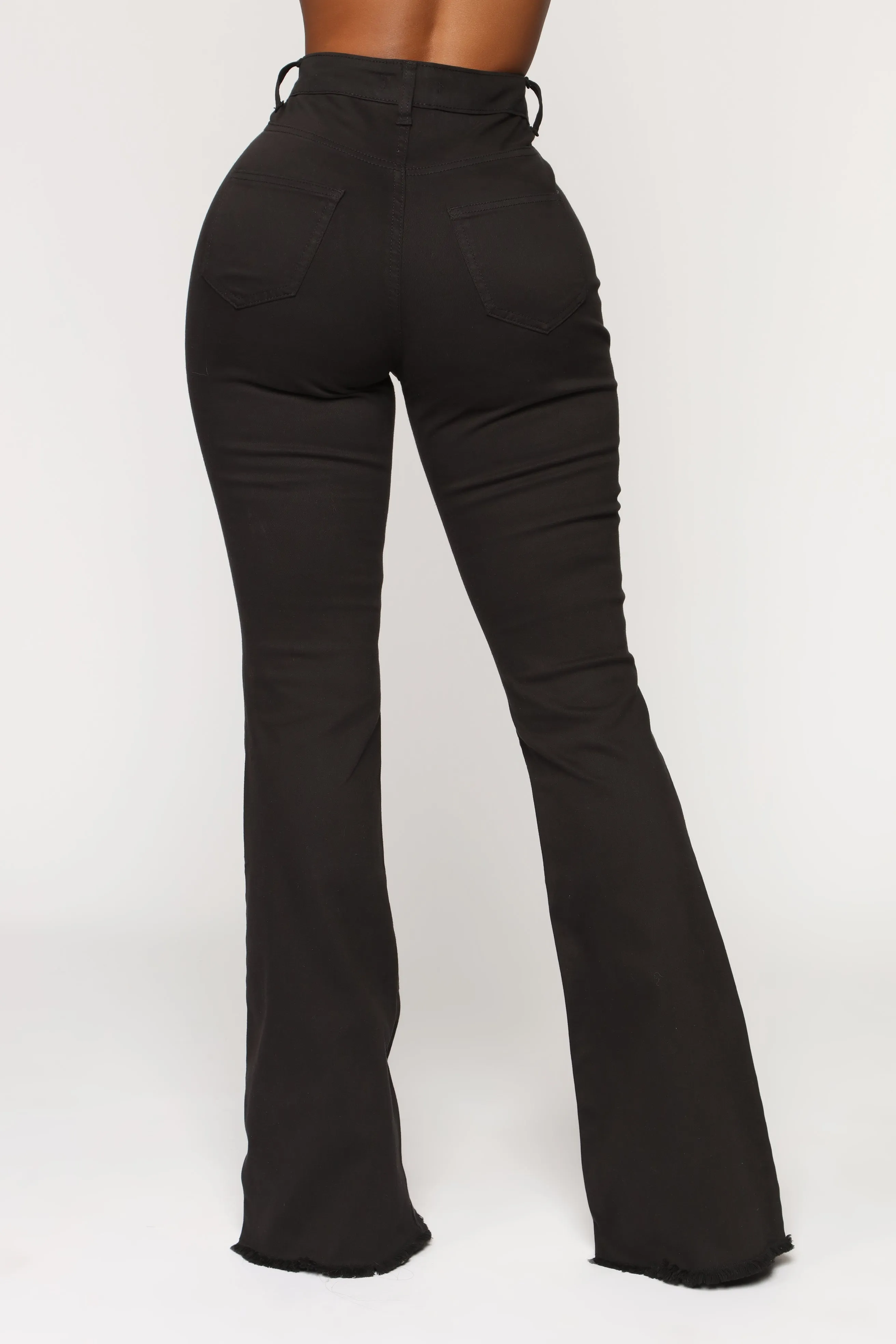 Ariana Flare Jeans - Black