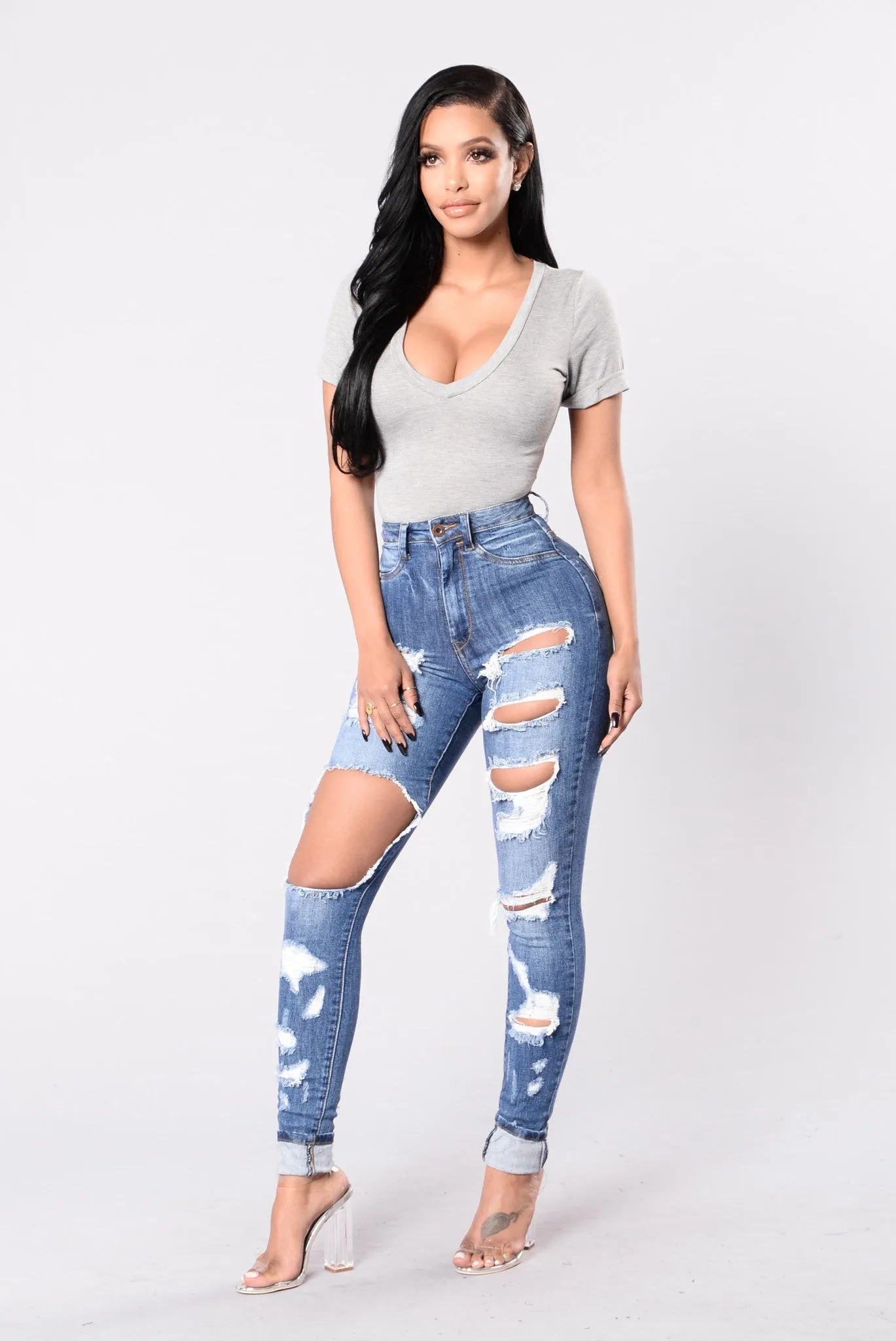 Be Friendly Jeans - Medium Blue