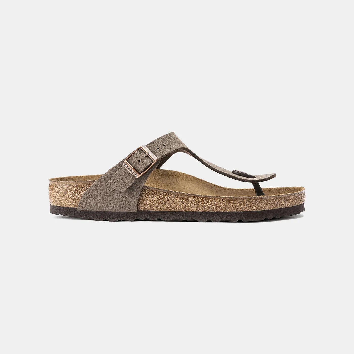 Birkenstock Gizeh Birko Flor Nubuck Regular Fit Unisex Mocca