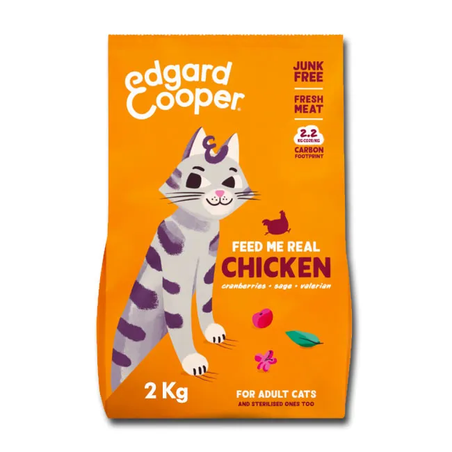 Edgard & Cooper Cat - Pollo allevato a terra