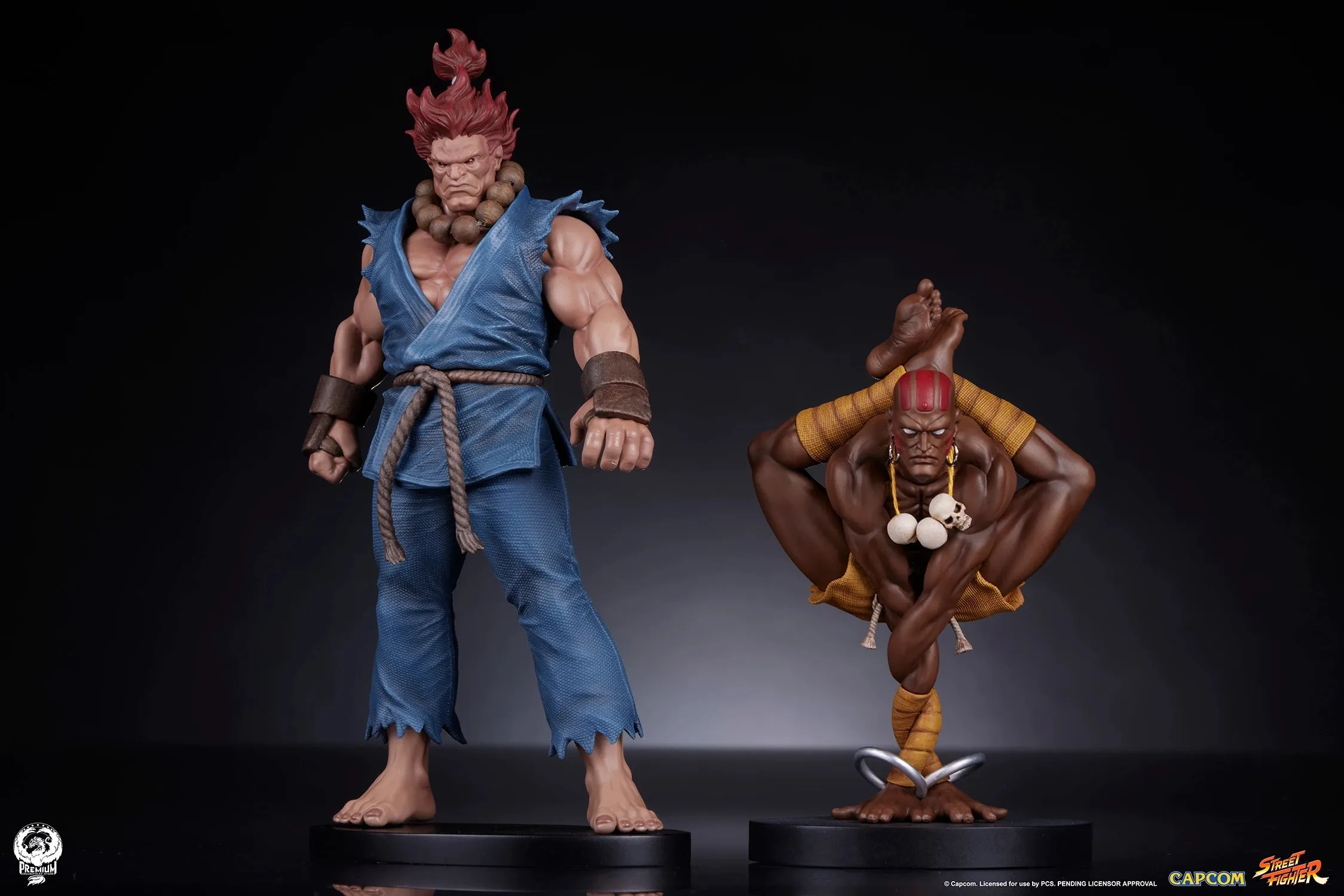 PCS Statue: Street Fighter - Set Akuma y Dhalsim Escala 1/10