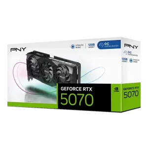 PNY GeForce RTX 5070 12GB Overclocked Triple Fan