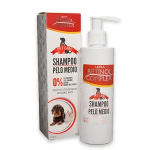 RETINOL COMPLEX : SHAMPOO PELO MEDIO PER CANI E GATTI