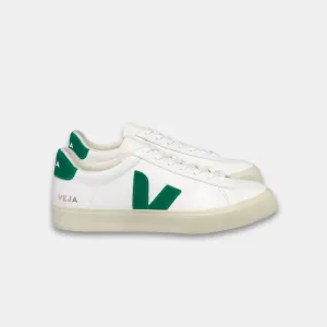 Veja Men's Campo Leather White Black Emeraude